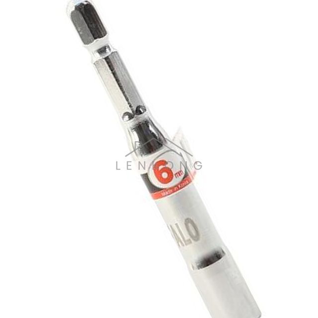 드릴공구 롱비트소켓 육각너트비트소켓 NBS6 6x80mm 1EA