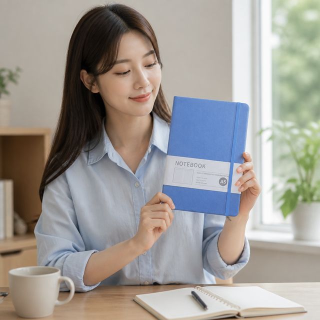 하드커버 수첩 휴대용 다이어리 노트 일기장 기록장 사무 용품