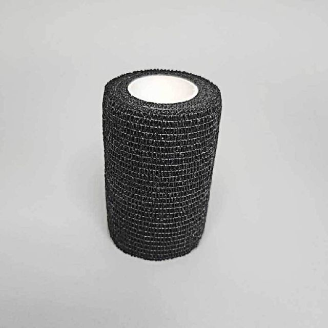 스포츠 테이핑 검정 접착 밴드 7.5cm 손가락용