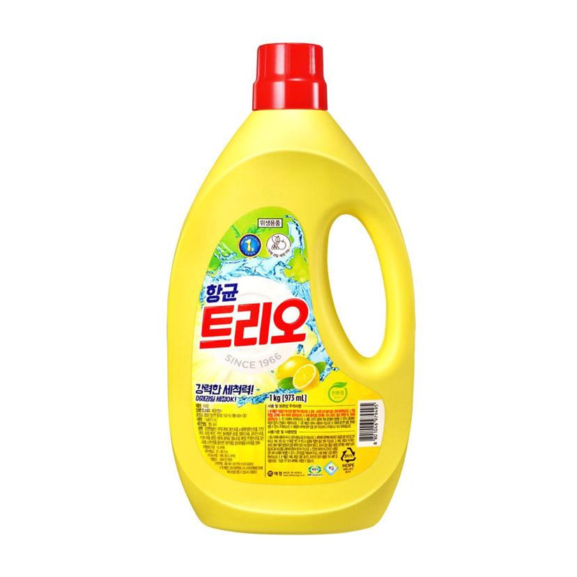 트리오 주방세제 1kg 대용량 식기 세척제