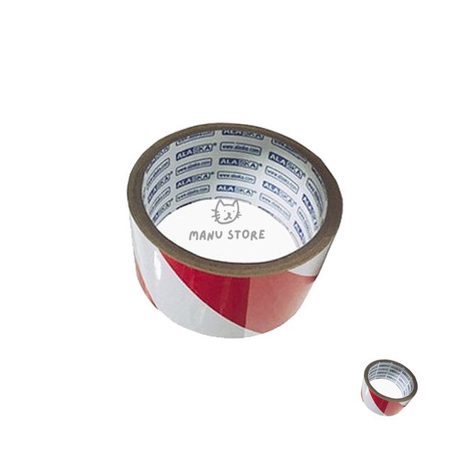안전라인테이프 반사테이프 반사 테이프 적색백색 50mm x 3M