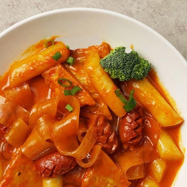 밀떡 로제 순한맛 사계절 떡볶이 밀키트 2인분