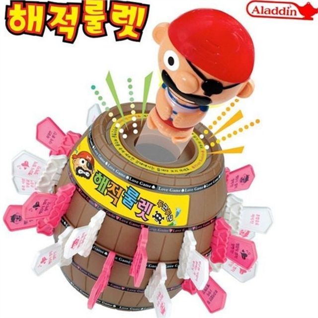 어린이 보드 게임 가족 보드 게임 칼꽂기 룰렛 파티