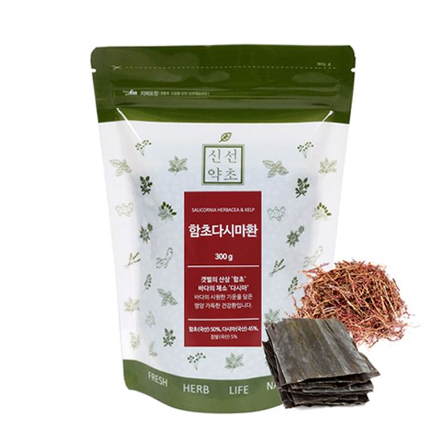 국산 함초 다시마환 300g - 건강 보조 식품