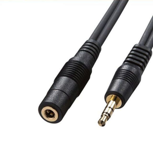 고급형 OFC 3.5mm 스테레오 연장 케이블 1.8m DB - 안정적 신호 전달