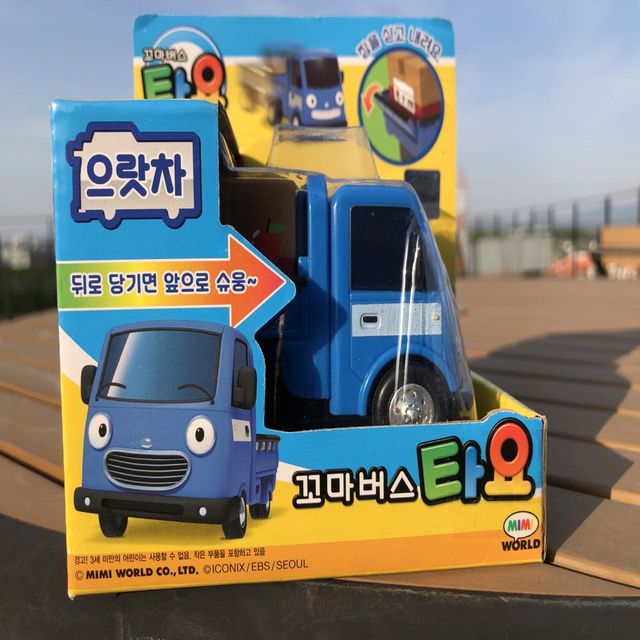 미미월드 꼬마버스 타요 으랏차 블루 프라모델