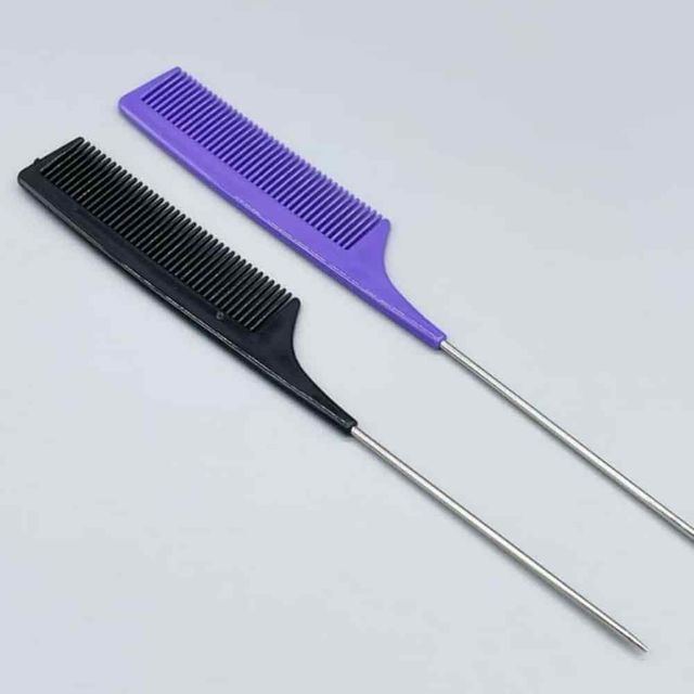 꼬리빗 22.5cm 커트빗 헤어빗 머리브러쉬 미용실꼬리빗