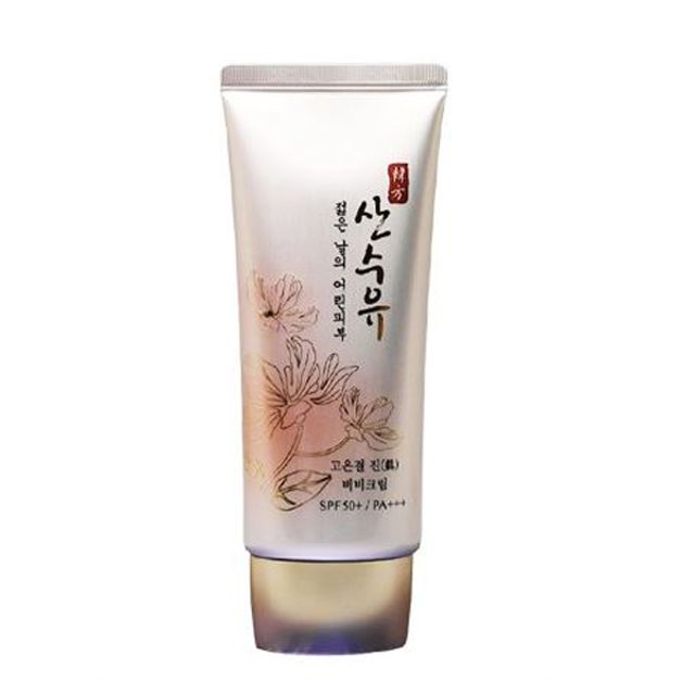 산수유 비비크림 한방 잡티 커버 BB 50g - 자연스러운 보정