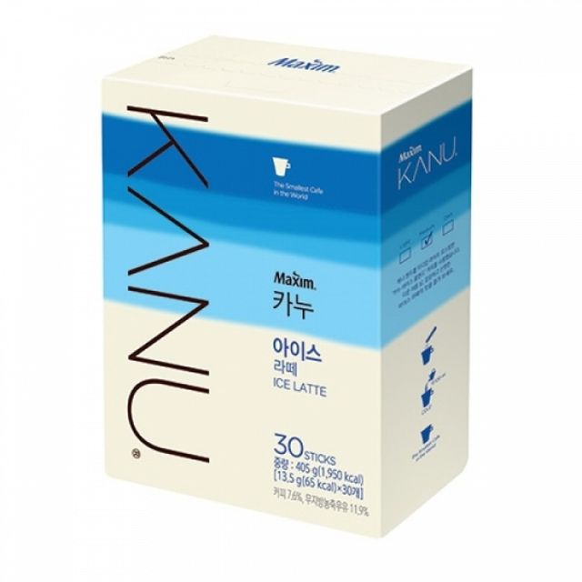 카누 라떼 아이스 아이스라떼 인스턴트커피 스틱 일회용 커피 스커피 믹스