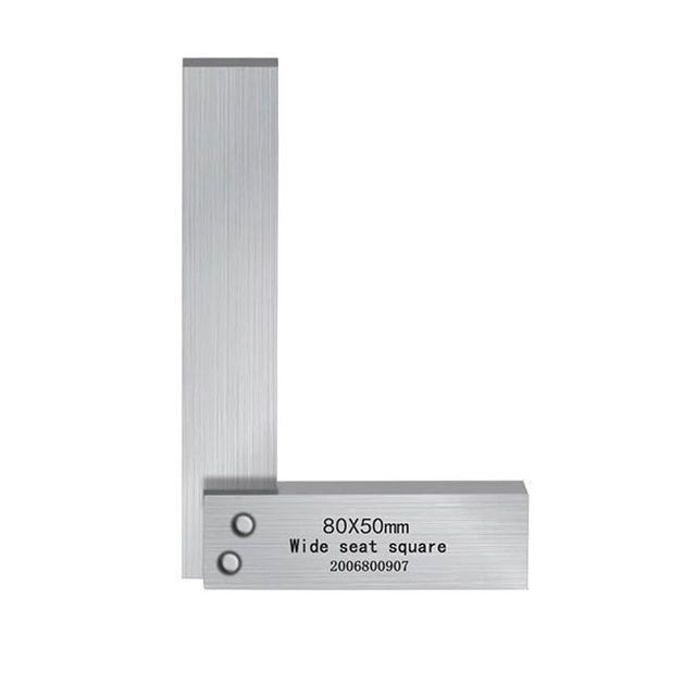 기역자 대붙이용 직각자 50x80mm - 정밀 측정 공구