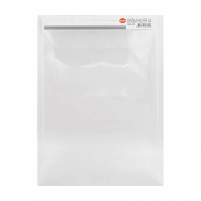혜명몰 아톰 시스템홀더 A4 SHS-101 군(세로형) 투명 - 팩 (10개입) 파일꽂이 화일철 L홀더 엘화일 엘자파
