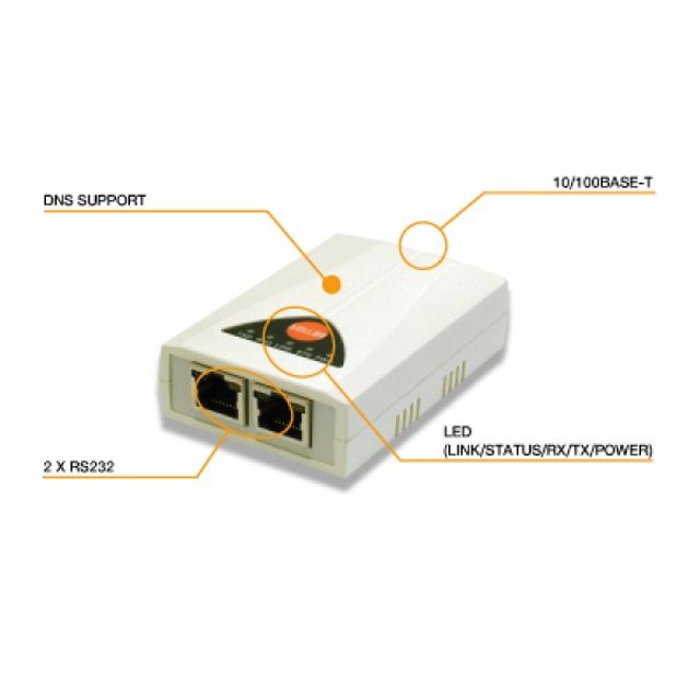 유선 시리얼 서버 RS232 2포트 CSE H20 네트워크 장비