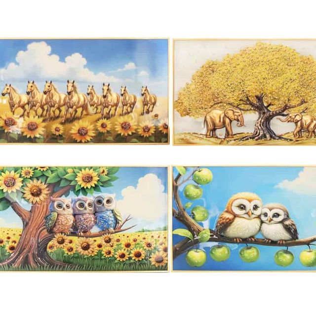 액자 60x40cm 거실벽장식 인테리어액자 거실그림액자 풍수액자