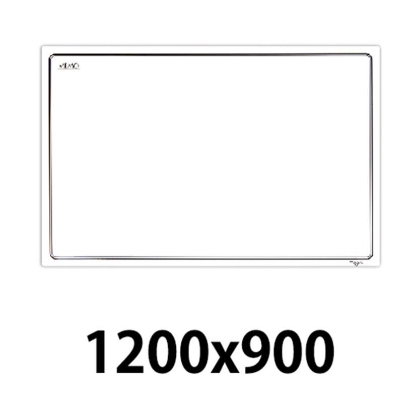 화이트보드 자석 칠판 1200X900mm - 고무 자석 보드판