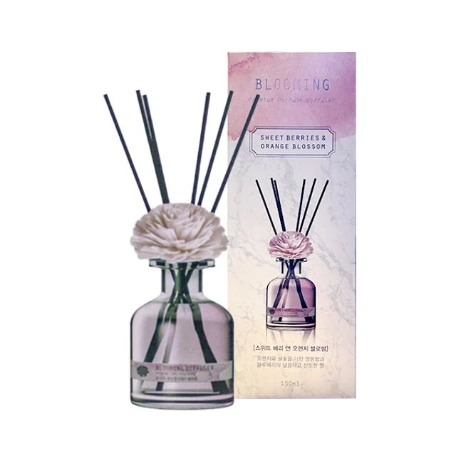 블루밍 홈 디퓨저 150ml 스위트 베리 오렌지 블로썸 - 상큼한 향으로 공간을 채우다