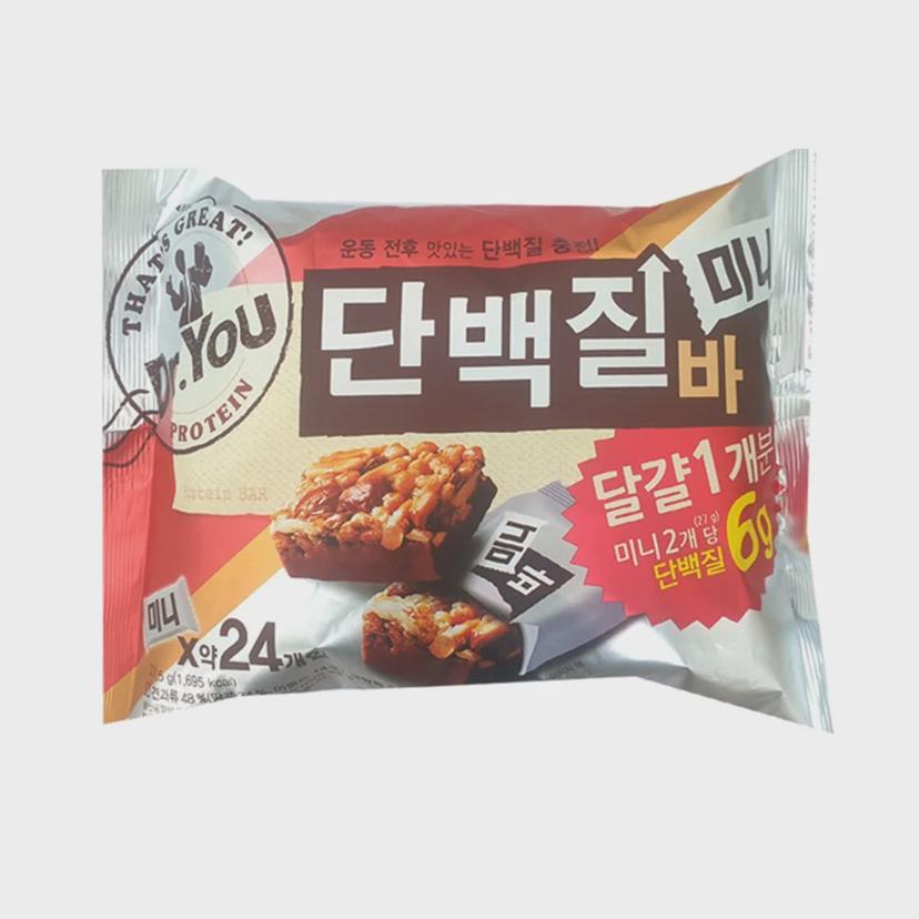 오리온 닥터유 단백질바 미니 337.5g x 2개, 초콜릿