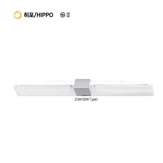히포 LED크리스탈장식등기구 일자형/25W(30W Type) 거실조명