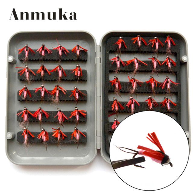 Anmuka 완성 플라이낚시 훅 세트 박스 - 초보자도 바로 사용 가능한 낚시바늘 키트