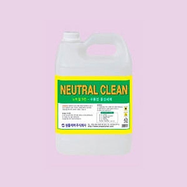 뉴트랄크린 수용성 중성세제 3.75L - 의류 찌든 때 제거