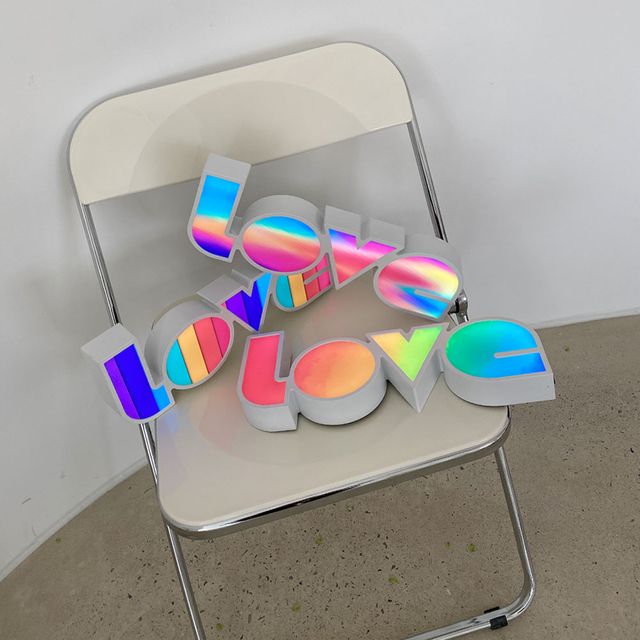 LED 인테리어 러브 충전 무드조명 3type