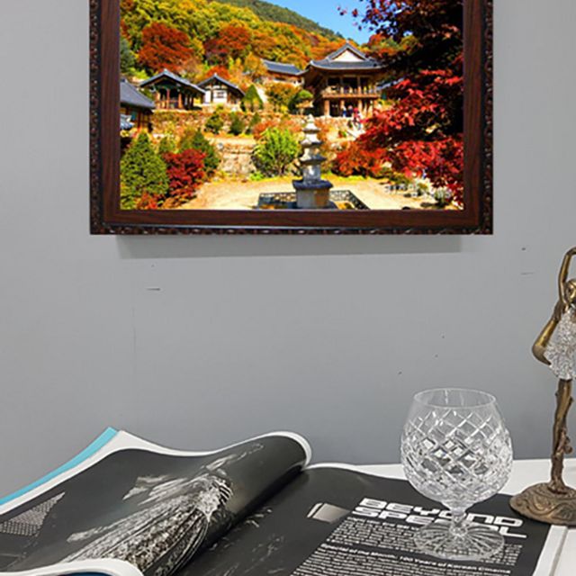 11x14인치 액자 3704밤색 - 고급스러운 밤색 목재로 제작된 사진 및 액세서리 전용 액자