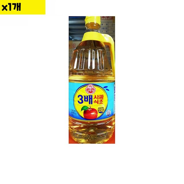 오뚜기 사과식초 1.8L 식자재 도매용 1개