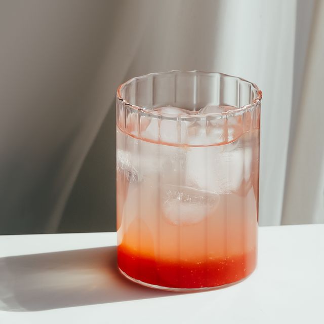 라인이 예쁜 내열유리컵 일자형 300ml