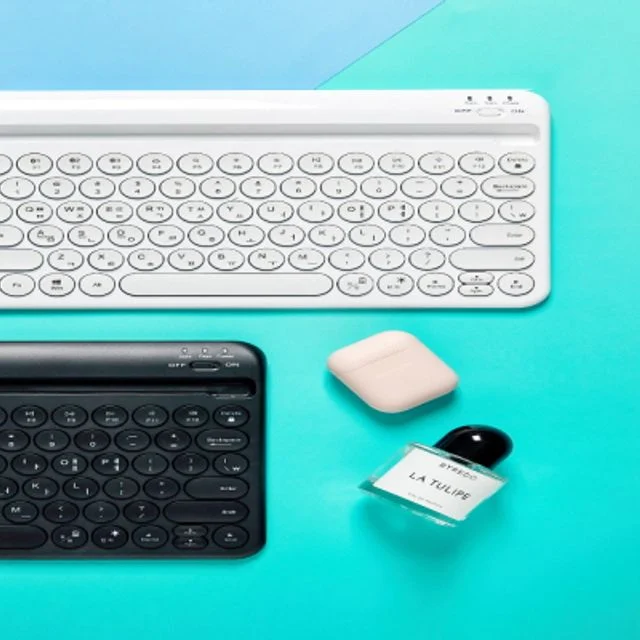 트렌잇 JTK-206 블루투스 키보드 무선 연결 휴대용 키보드