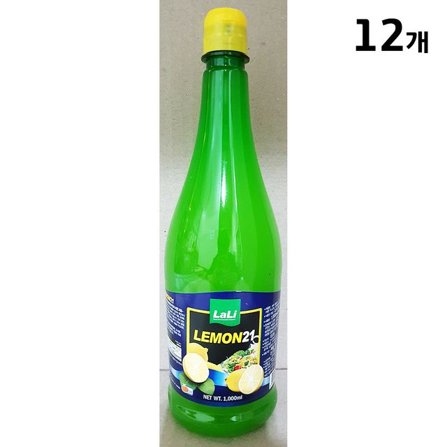 레몬주스 라리 레몬주스 21% 1L X12팩 - 상큼한 천연 레몬 음료
