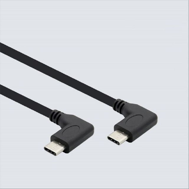 USB3.1 TypeC 케이블 1M CtoC 측면꺾임 BT778 빠른 충전 및 데이터 전송