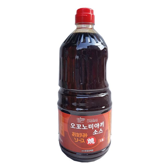이엔푸드 오꼬노미야끼소스 1.8L 대용량 일본식 소스