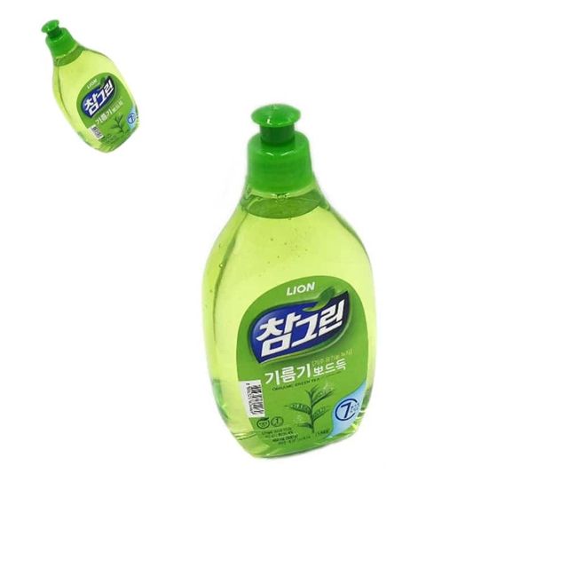 참그린 기름기뽀드득 주방세제 480ml 용기 1ea 순한주방세제 주방세정제 식당세제 식기세제
