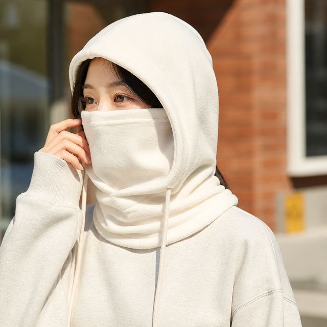 기모 포디 후드 바라클라바 3컬러 방한 넥워머 페이스커버 귀도리 겨울 모자