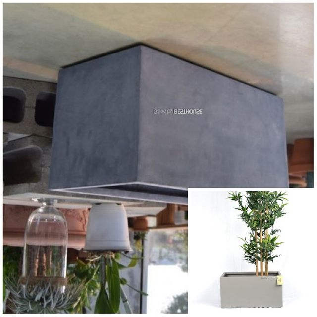 초대형화분 옆이넓은 직사각 D60 60x30x30cm 인테리어화분 사각화분 식물화분 베란다화분