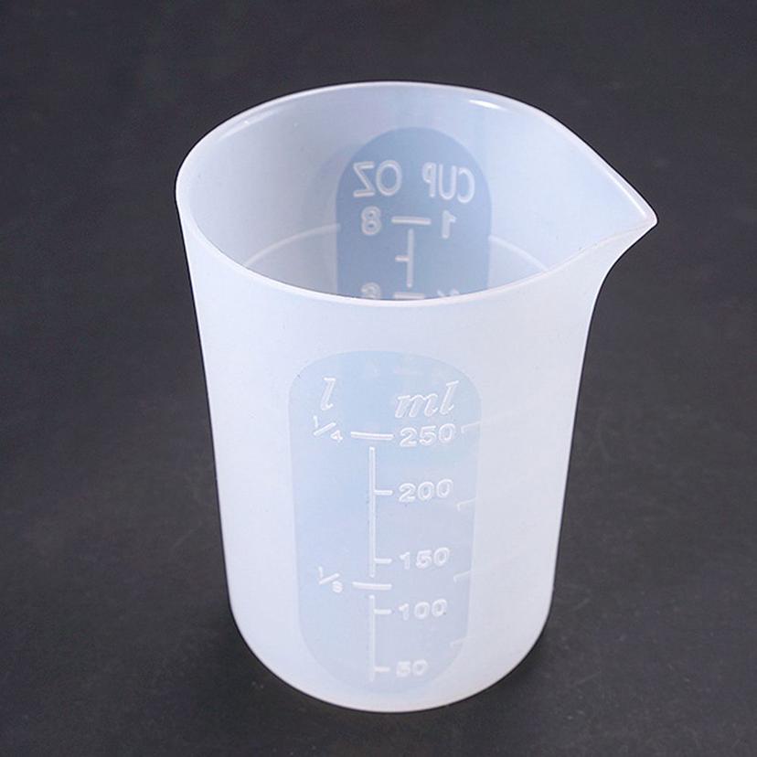 실리콘 레진 몰드 계량컵 250mL DIY 공예 용품