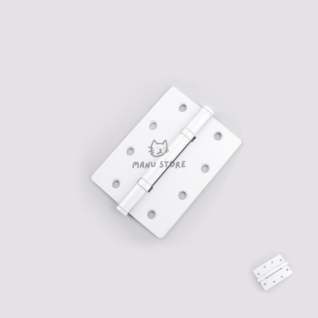나비경첩 다용도경첩 철제 4030 반침경첩 백색 3개입
