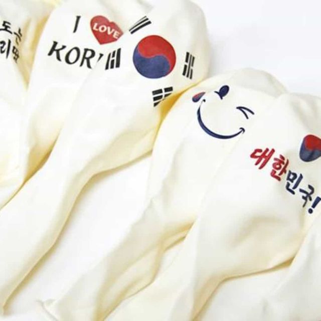 스마트케이스풍선아이러브대한민국6개 포토존장식 파티풍선