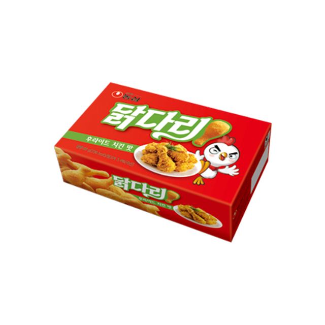 농심 닭다리후라이드 66g - 바삭한 닭다리맛 스낵