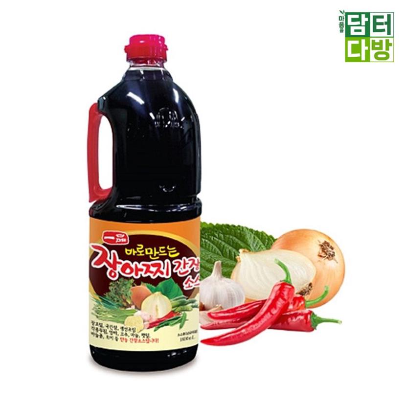 광야식품 장아찌 간장 소스 1800ml - 만능 요리 소스