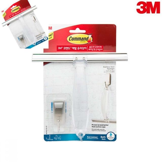 3M 메탈 유리닦이 욕실용품 유리닦이밀대 자동차유리닦이 베란다창문청소 차유리닦이