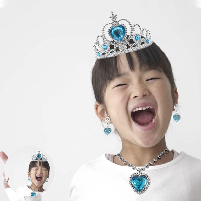 행사머리띠 파티소품 이벤트 헤어밴드 생일파티 공주 왕관 티아라 장식세트 랜덤1개