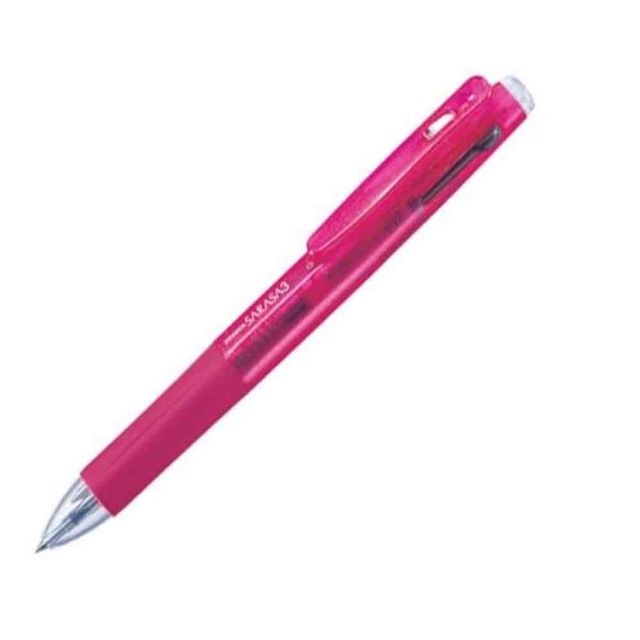 멀티중성펜 3색 0.5mm 적색 사무실볼펜 삼색볼펜 간호사볼펜 중성볼펜