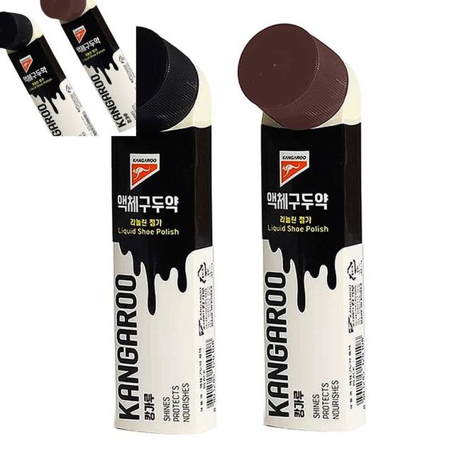 캉가루 액체구두약 70ml 구두관리약 액체형 광택보정 가죽보호