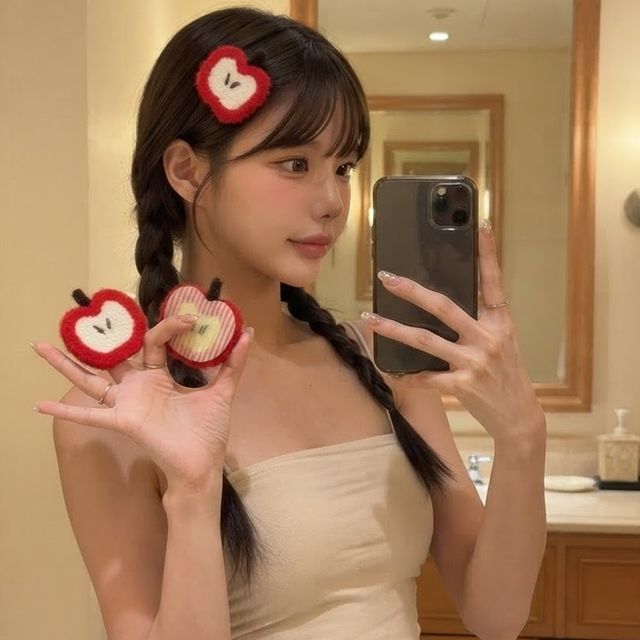 애플헤어고정패드 세안 메이크업 앞 옆머리 헤어패치