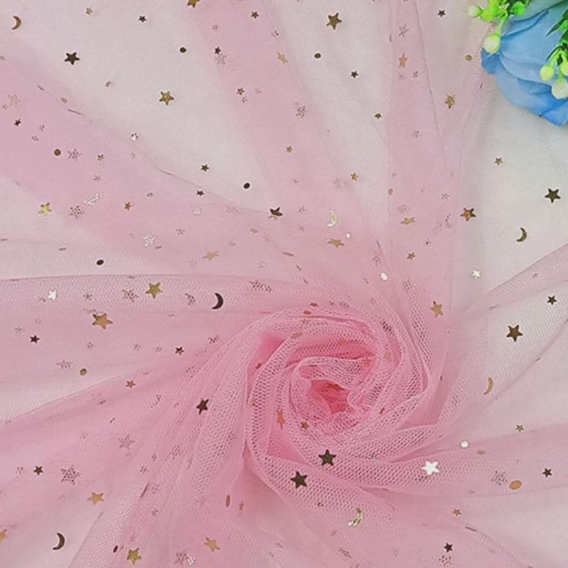 별달 망사 원단 90x150 DIY 드레스 의류 부자재