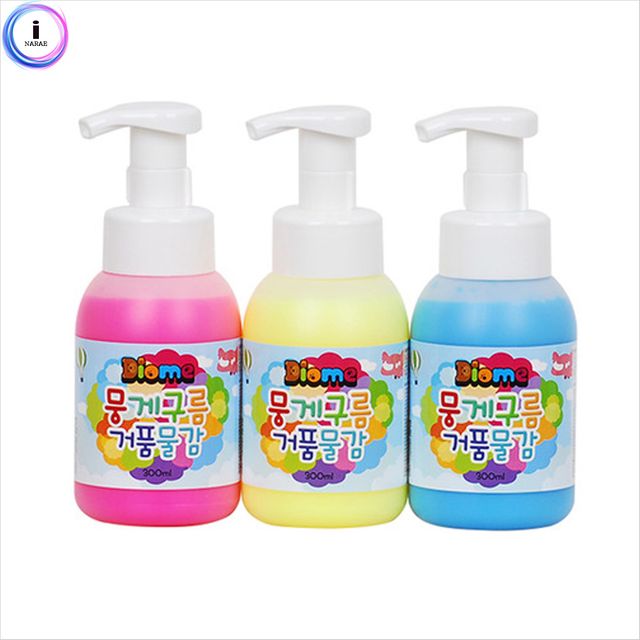 뭉게구름 거품물감 300ml 3색 A세트 - 아이들 창의력 놀이