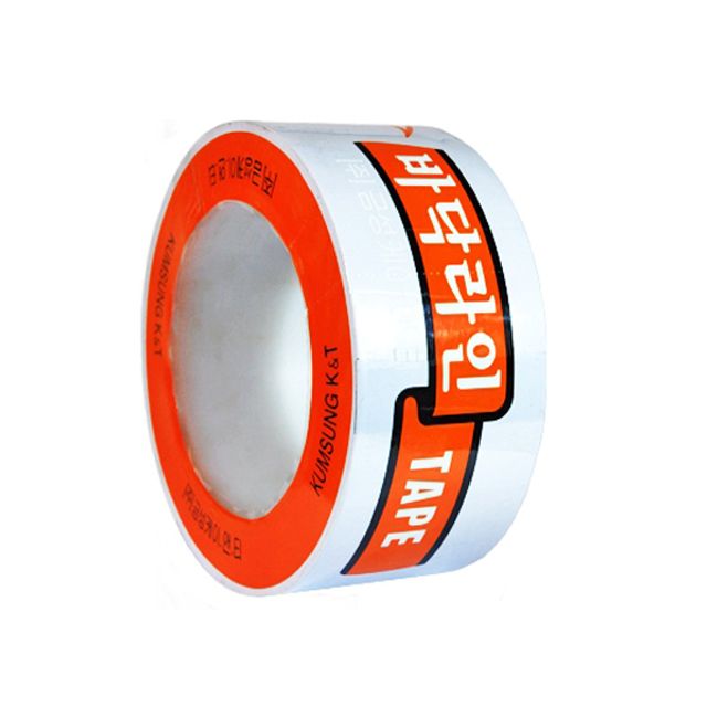 바닥라인테이프 백색 48mm 잔사없는테이프 표시테이프