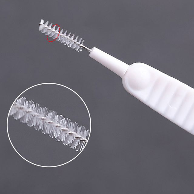 샤워헤드 수도꼭지 틈새 청소솔 10P M11079