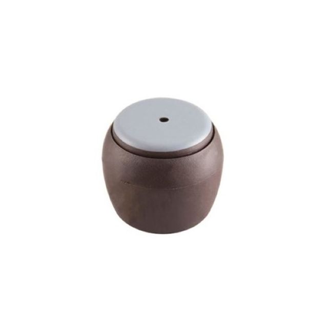 아트사인 1179 원형 갈색 테프론 의자캡 35x33mm 내구성 바닥보호 의자발커버