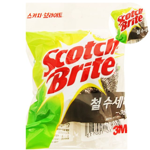 냄비찌든때 스텐수세미 철수세미 35G 1P
